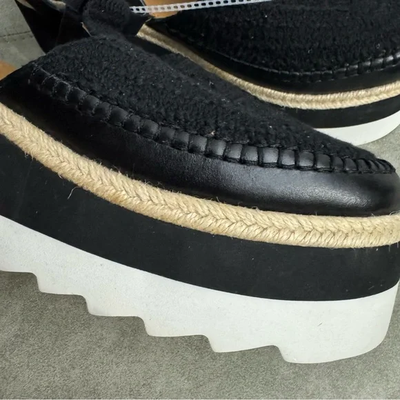 NWT Free People Morning In Mykonos Crochet Platform Wedge Espadrilles Sz 10